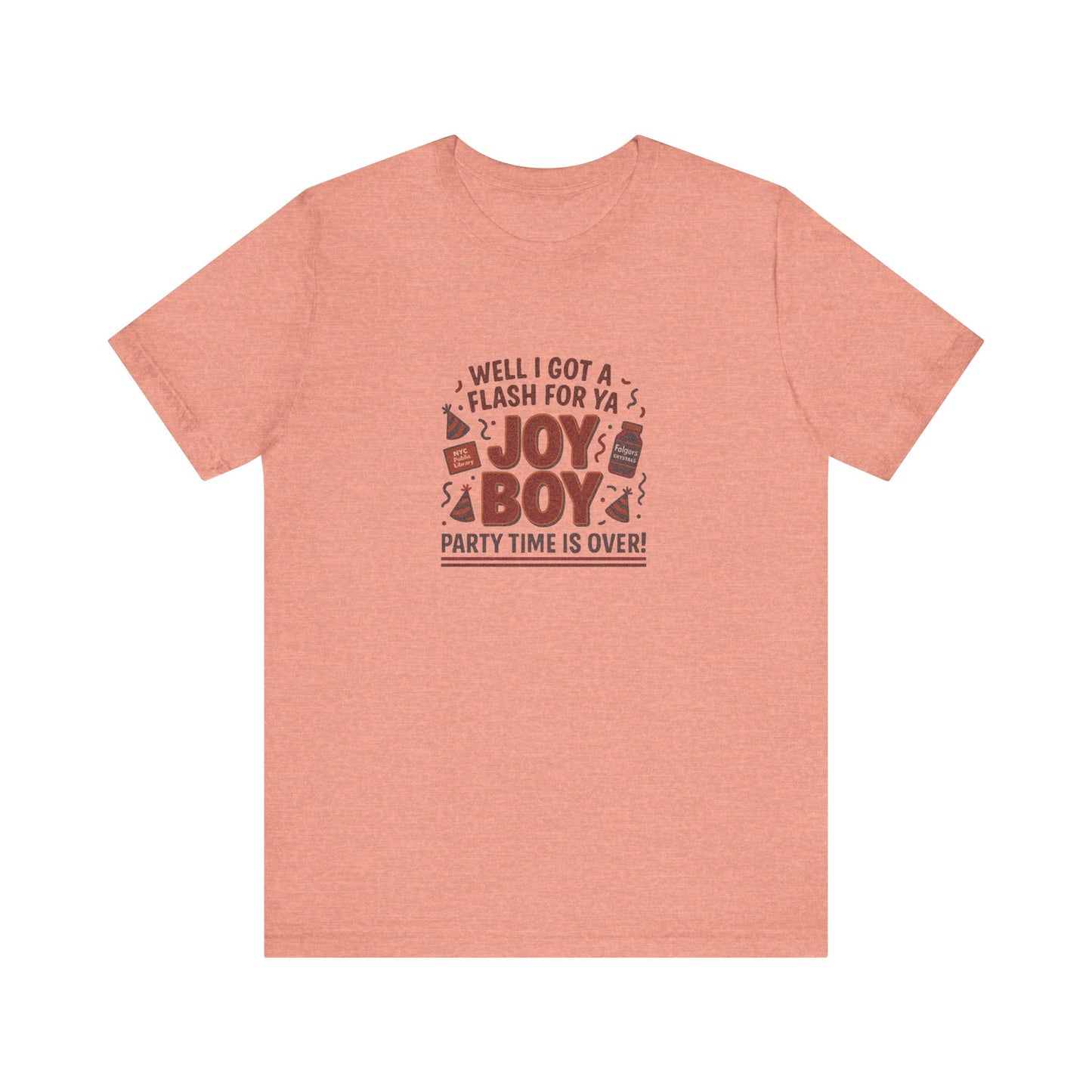 Joy Boy — Seinfeld Library Investigator Retro Tee (Light)