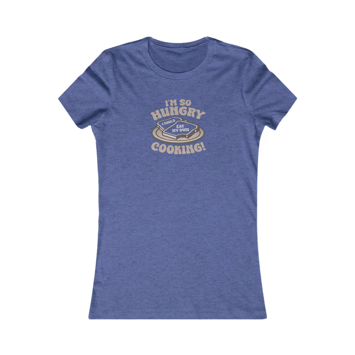 I'm So Hungry, I Could Eat My Own Cooking — Retro Women's Tee (Dark)