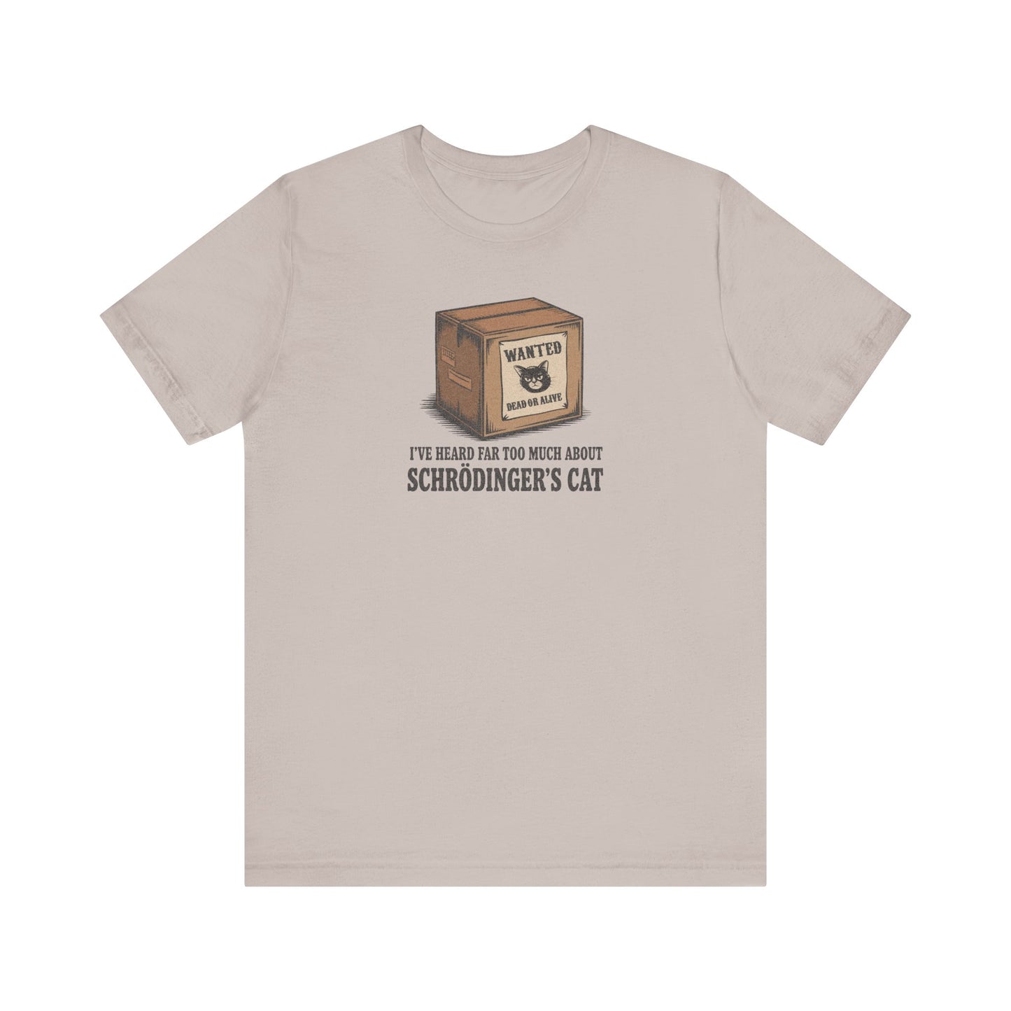 Schrödinger’s Cat — Big Bang Theory Retro Tee (Light)