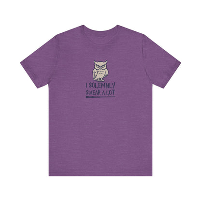 I Solemnly Swear a Lot — Harry Potter Retro Tee (Light)