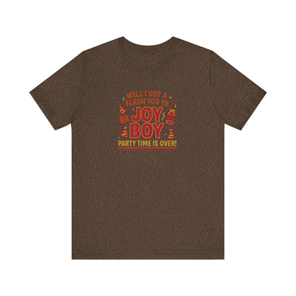 Joy Boy — Seinfeld Library Investigator Retro Tee (Dark)