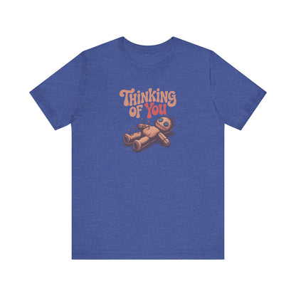 The Voodoo That You Do, So Well — Retro Voodoo Doll Tee (Dark)