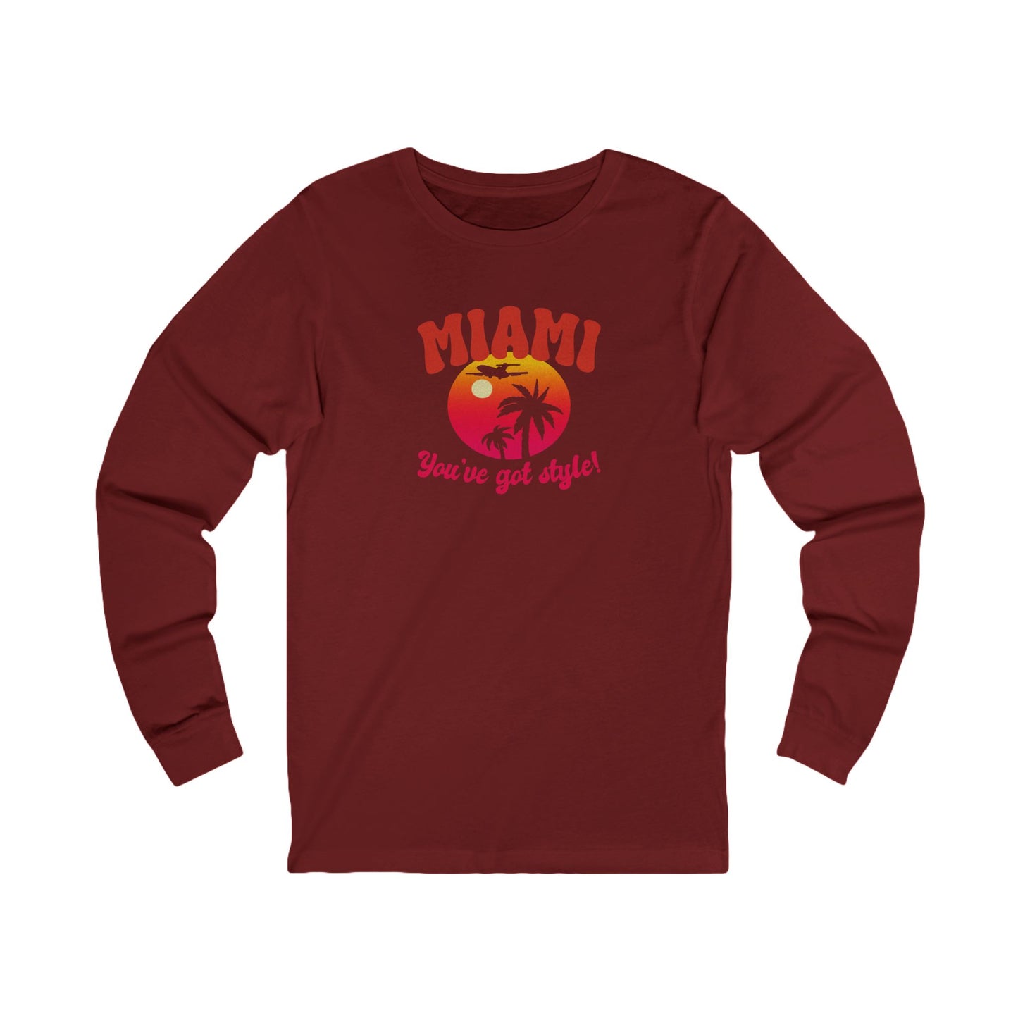 Miami, You've Got Style! — Golden Girls Retro Long Sleeve (Dark)