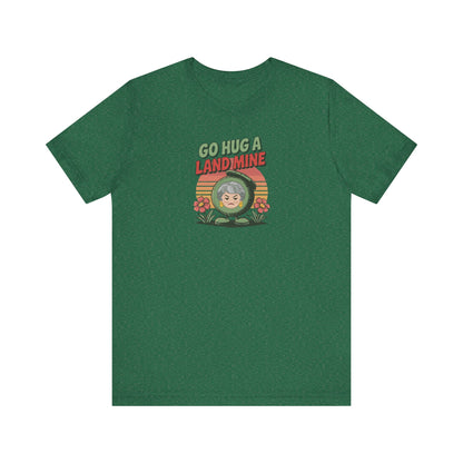 Go Hug a Land Mine — Dorothy Zbornak Retro Tee (Dark)