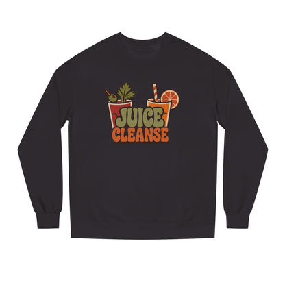 Juice Cleanse Liquid Diet — Boozy Brunch Retro Sweatshirt (Dark)