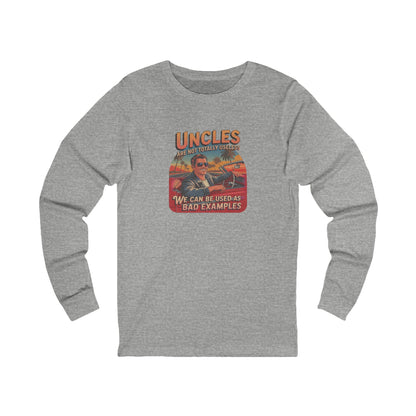 Uncles Are Not Useless (Bad Examples) — Retro Long Sleeve (Light)