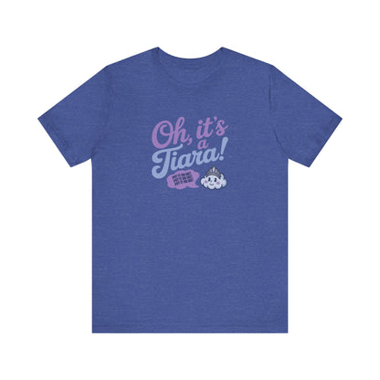 Oh, It’s a Tiara! (Put It On Me!) — Amy Farrah Fowler Retro Tee (Dark)