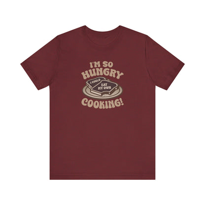 I'm So Hungry, I Could Eat My Own Cooking — Retro Tee (Dark)