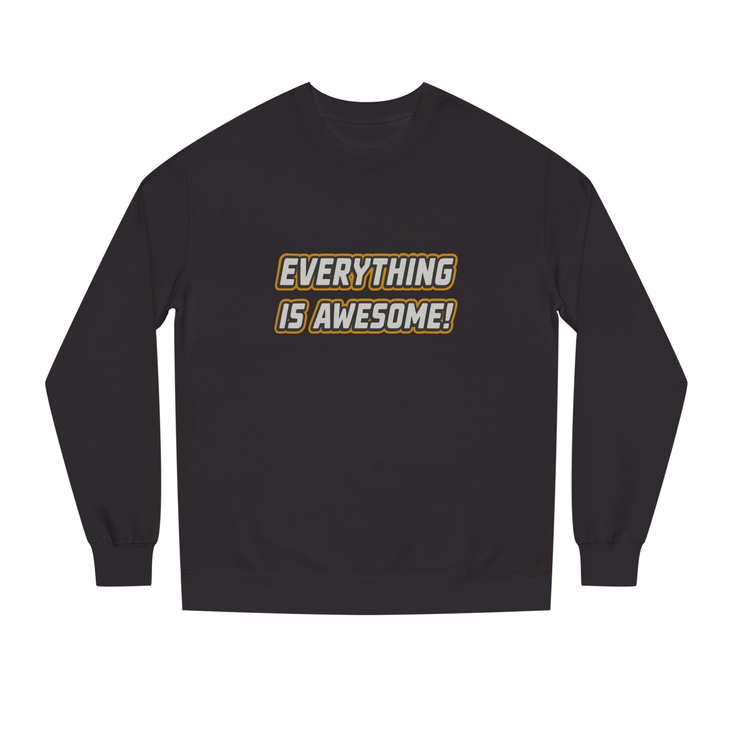 Everything is Awesome! — The LEGO Movie-Inspired Retro Sweatshirt (Dark)