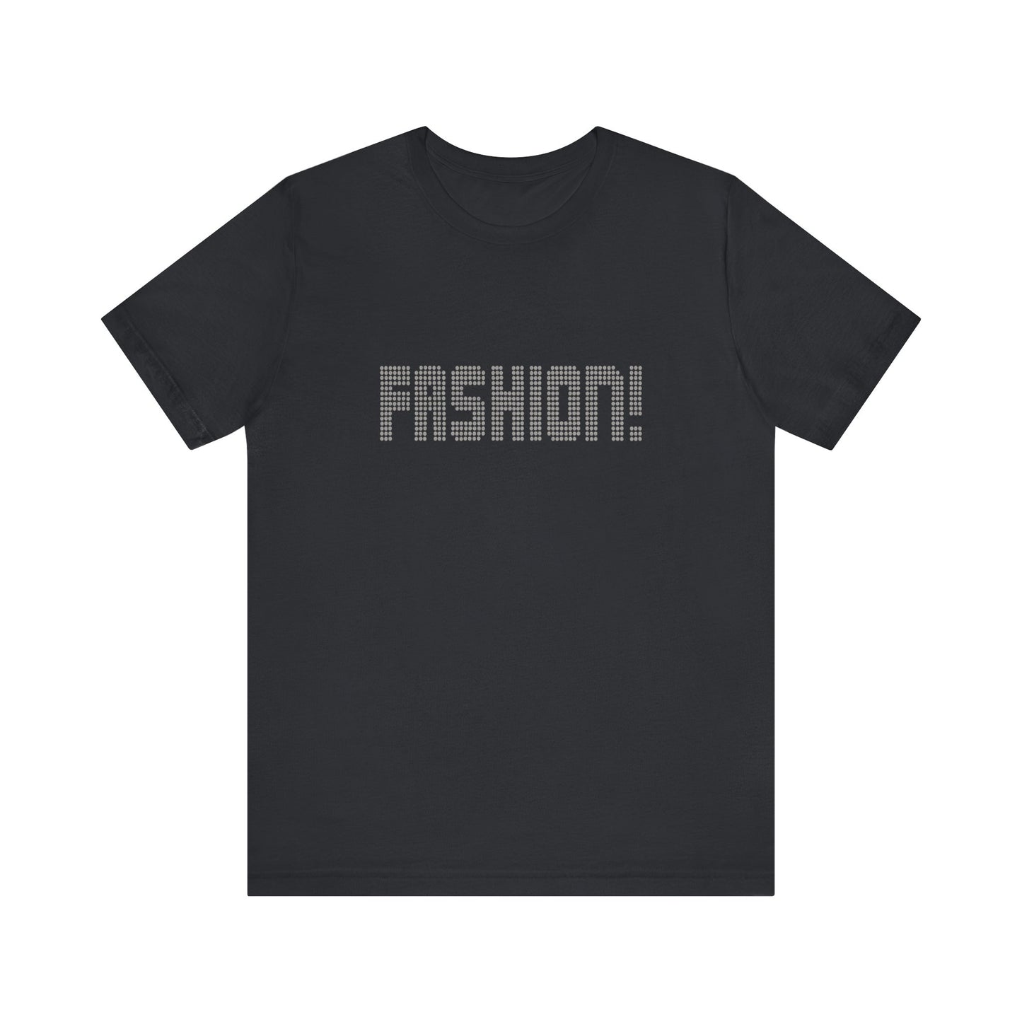 FASHION! — Psych Faux Rhinestones Retro Tee (Dark)
