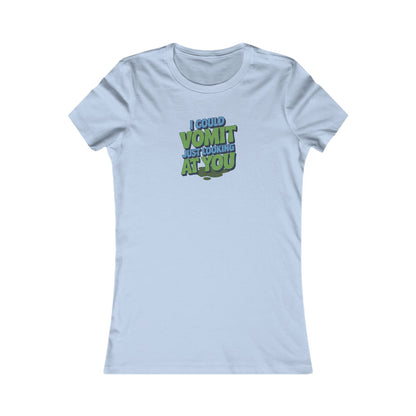 I Could Vomit Just Looking At You — Dorothy Zbornak Retro Women's Tee (Light)
