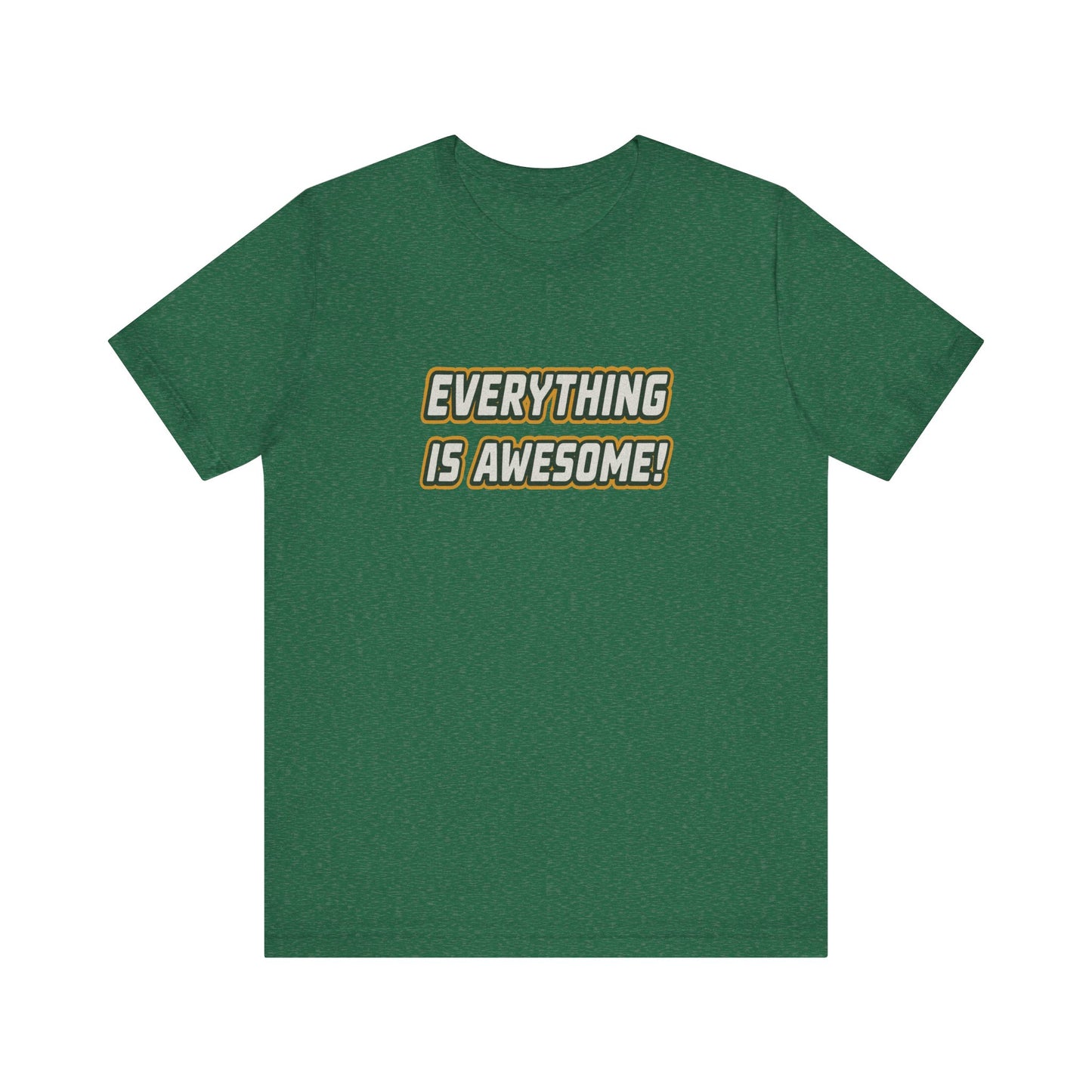 Everything is Awesome! — The LEGO Movie-Inspired Retro Tee (Dark)