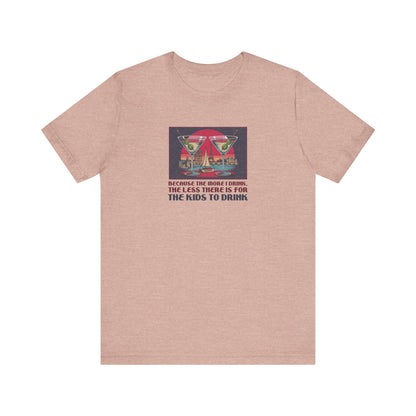Open Bar (for the Kids) — Friends Retro Tee (Light)