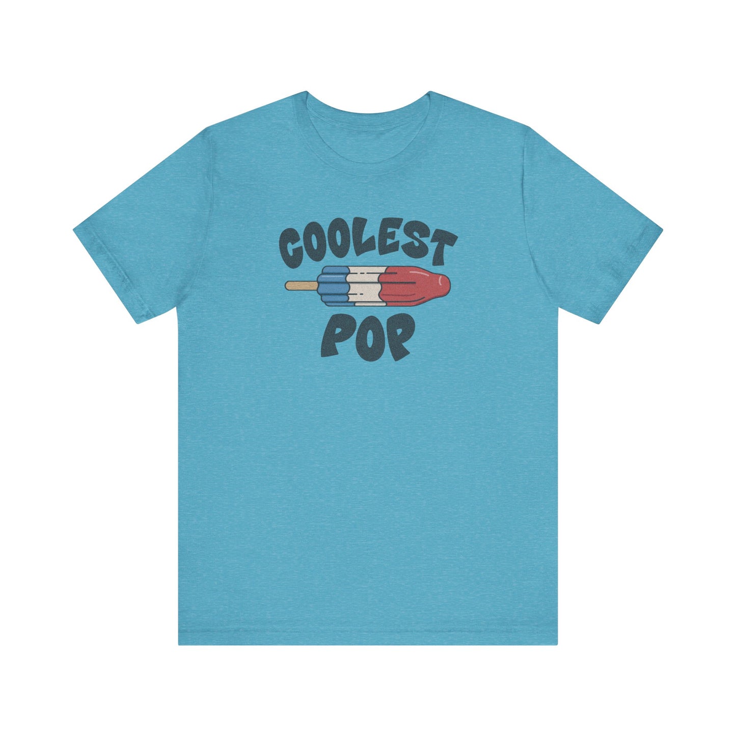Coolest Pop Shirt — Funny Dad Gift, Retro Ice Pop Tee
