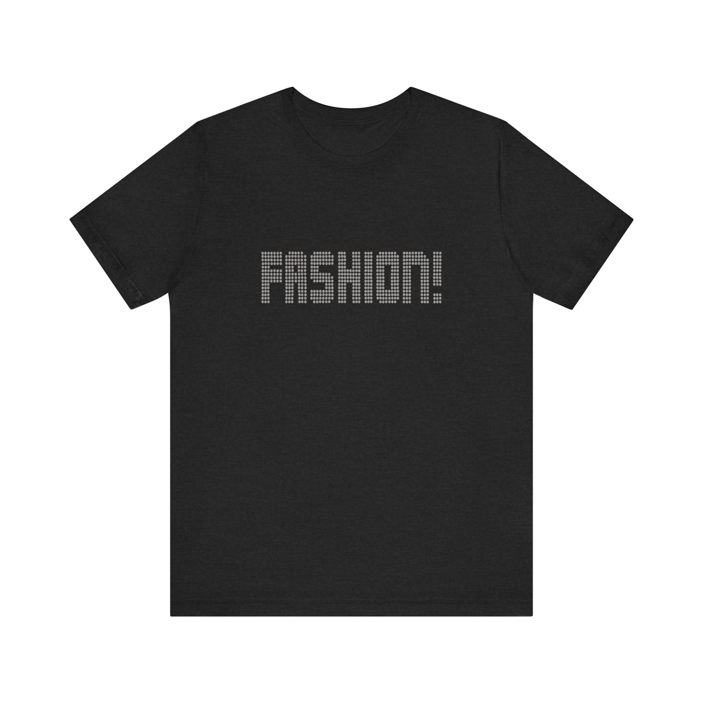 FASHION! — Psych Faux Rhinestones Retro Tee (Dark)