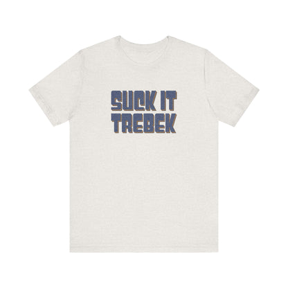 Suck It Trebek — SNL Celebrity Jeopardy Sketch Retro Tee (Light)