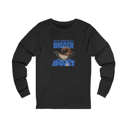 You're Gonna Need a Bigger (Gravy) Boat — Retro Long Sleeve (Dark)