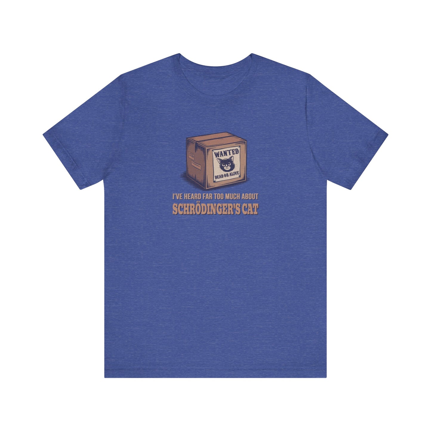Schrödinger’s Cat — Big Bang Theory Retro Tee (Dark)