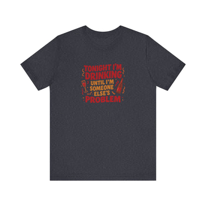 The Problem is Coming From Inside the Bar — Retro Tee (Dark)