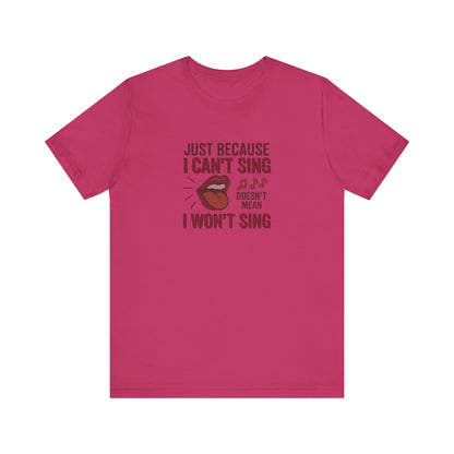 Sing Like Nobody’s Listening — Retro Tee (Light)