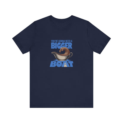 You're Gonna Need a Bigger (Gravy) Boat — Retro Tee (Dark)