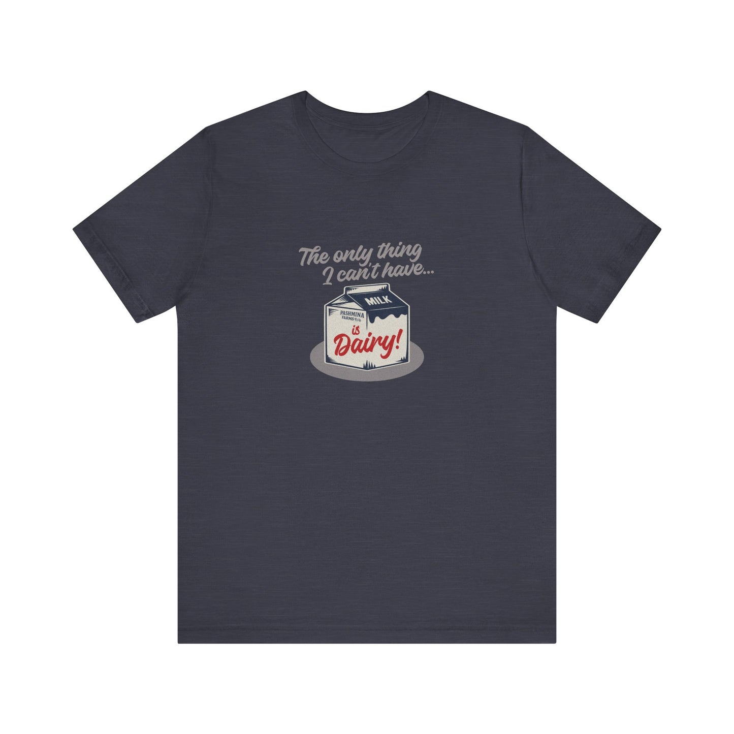 Can’t Have Dairy — Friends Jill Green Retro Tee (Dark)