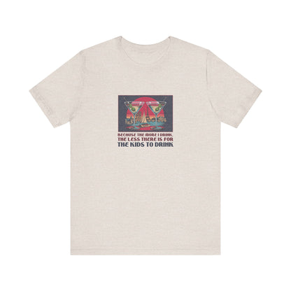 Open Bar (for the Kids) — Friends Retro Tee (Light)