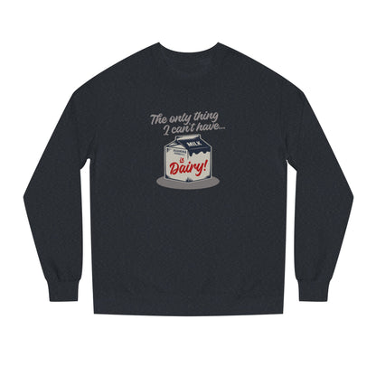 Can’t Have Dairy — Friends Jill Green Retro Sweatshirt (Dark)