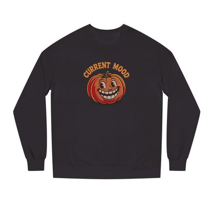 Current Mood (Toothy Jack) — Retro Halloween Sweatshirt (Dark)