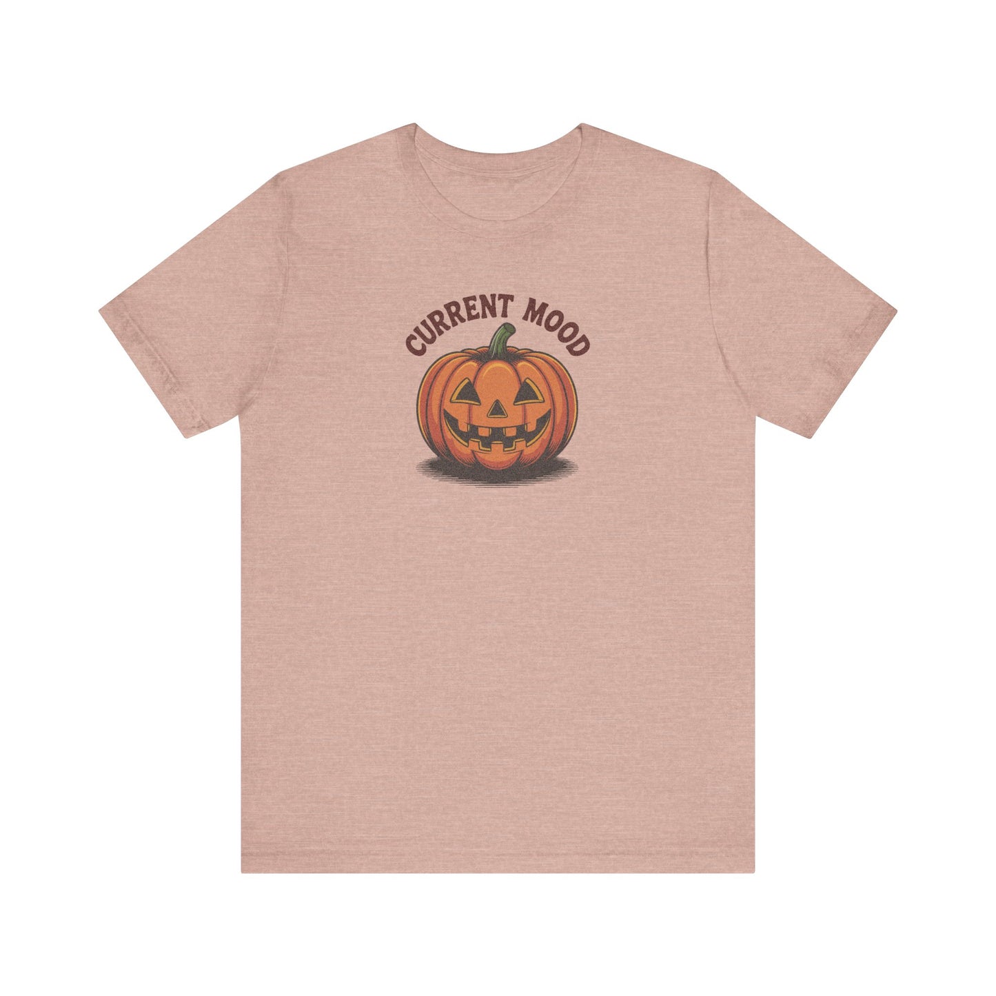 Current Mood (Vintage Jack) — Retro Halloween Tee (Light)