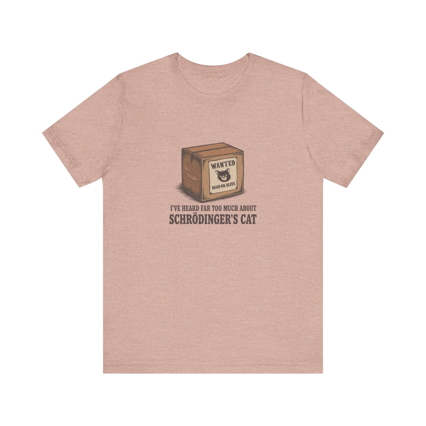 Schrödinger’s Cat — Big Bang Theory Retro Tee (Light)