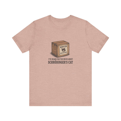 Schrödinger’s Cat — Big Bang Theory Retro Tee (Light)