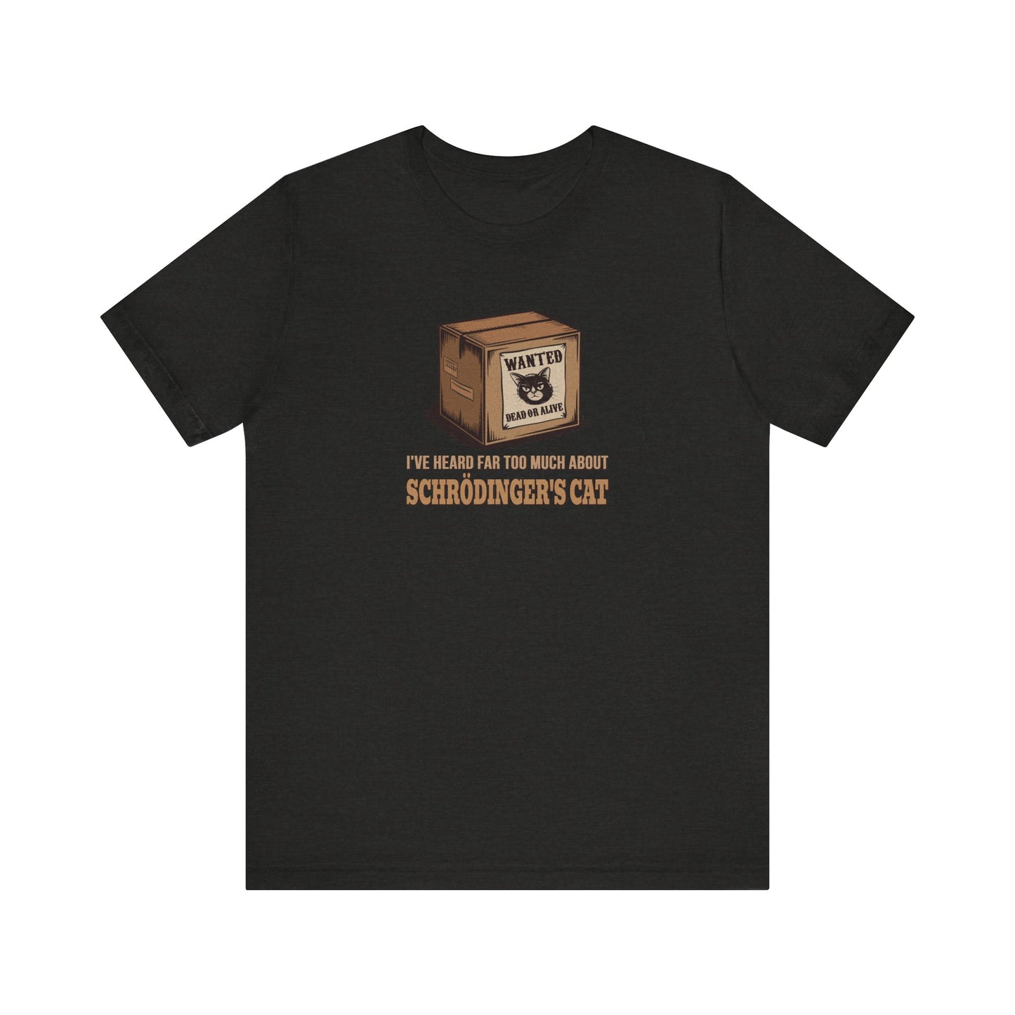 Schrödinger’s Cat — Big Bang Theory Retro Tee (Dark)
