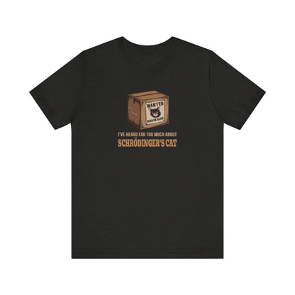 Schrödinger’s Cat — Big Bang Theory Retro Tee (Dark)