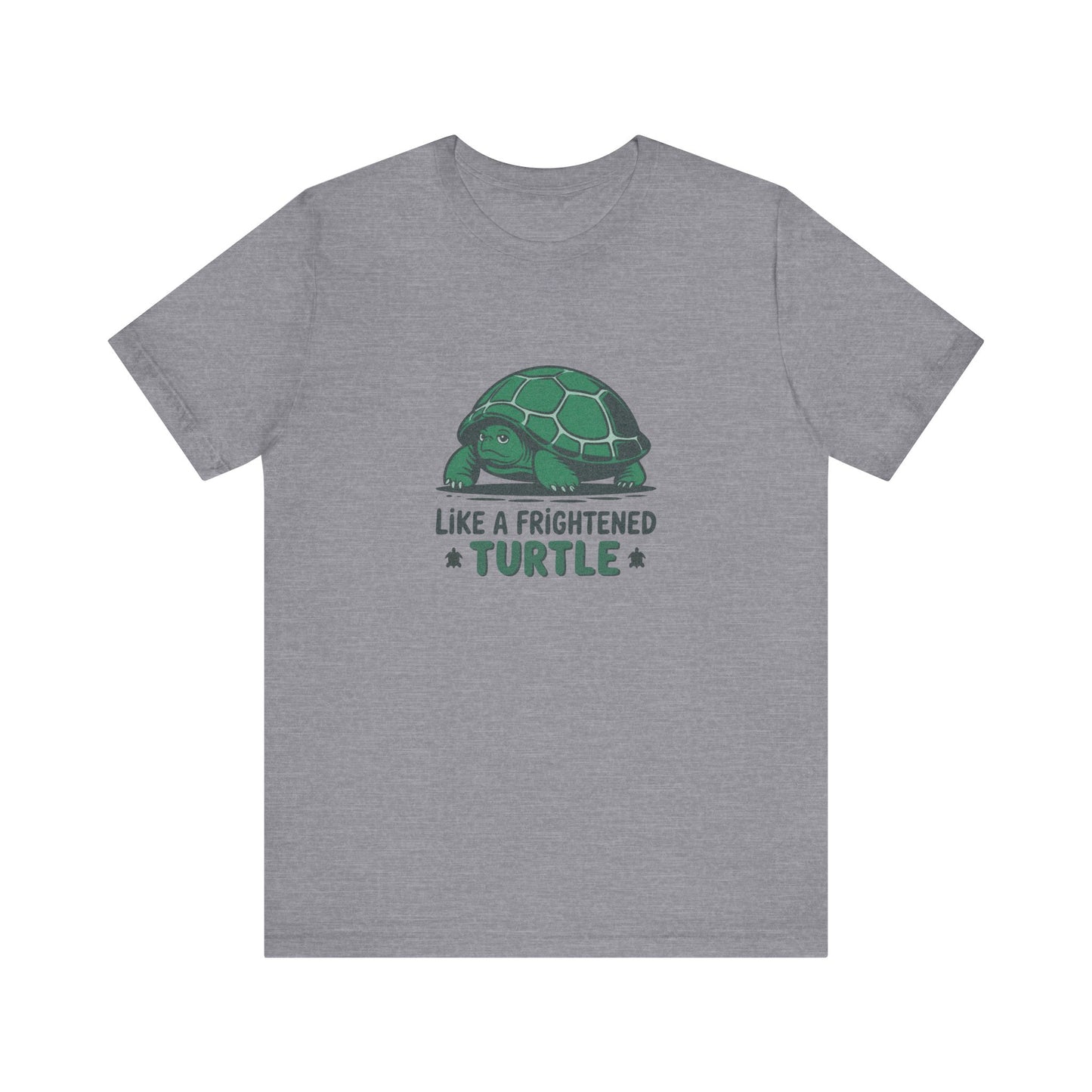 Like a Frightened Turtle — George Costanza Shrinkage Retro Tee (Light)