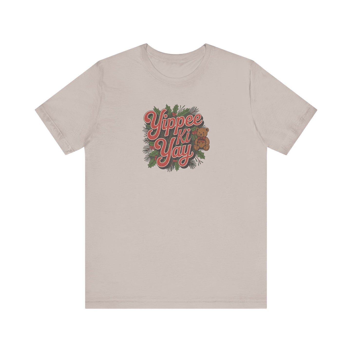 Yippee Ki Yay — Die Hard Retro Christmas Tee (Light)
