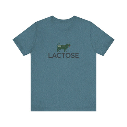 Life is a Beautiful… Typo – LACTOSE Logo Parody Retro Tee (Light)