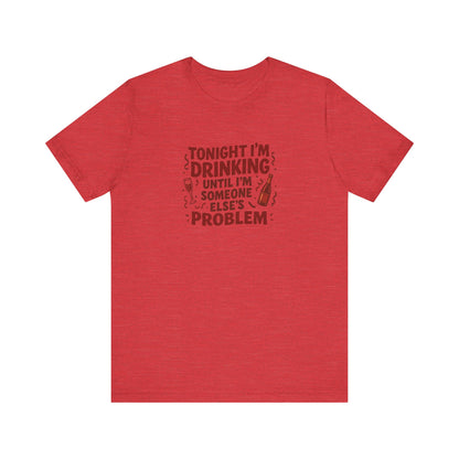 The Problem is Coming From Inside the Bar — Retro Tee (Light)