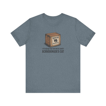 Schrödinger’s Cat — Big Bang Theory Retro Tee (Light)
