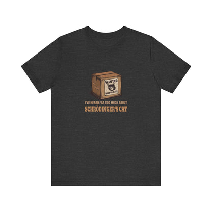 Schrödinger’s Cat — Big Bang Theory Retro Tee (Dark)