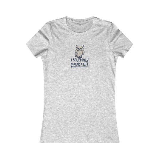 I Solemnly Swear a Lot — Harry Potter Women's Tee (Light)