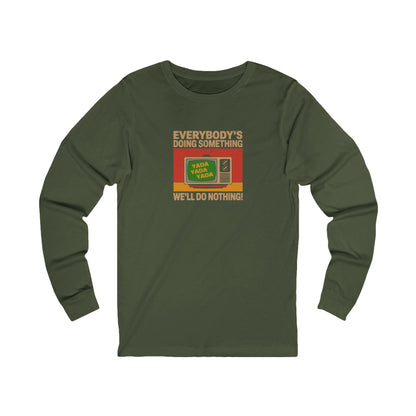 We’ll Do Nothing (Yada Yada) — Seinfeld Retro Long Sleeve (Dark)