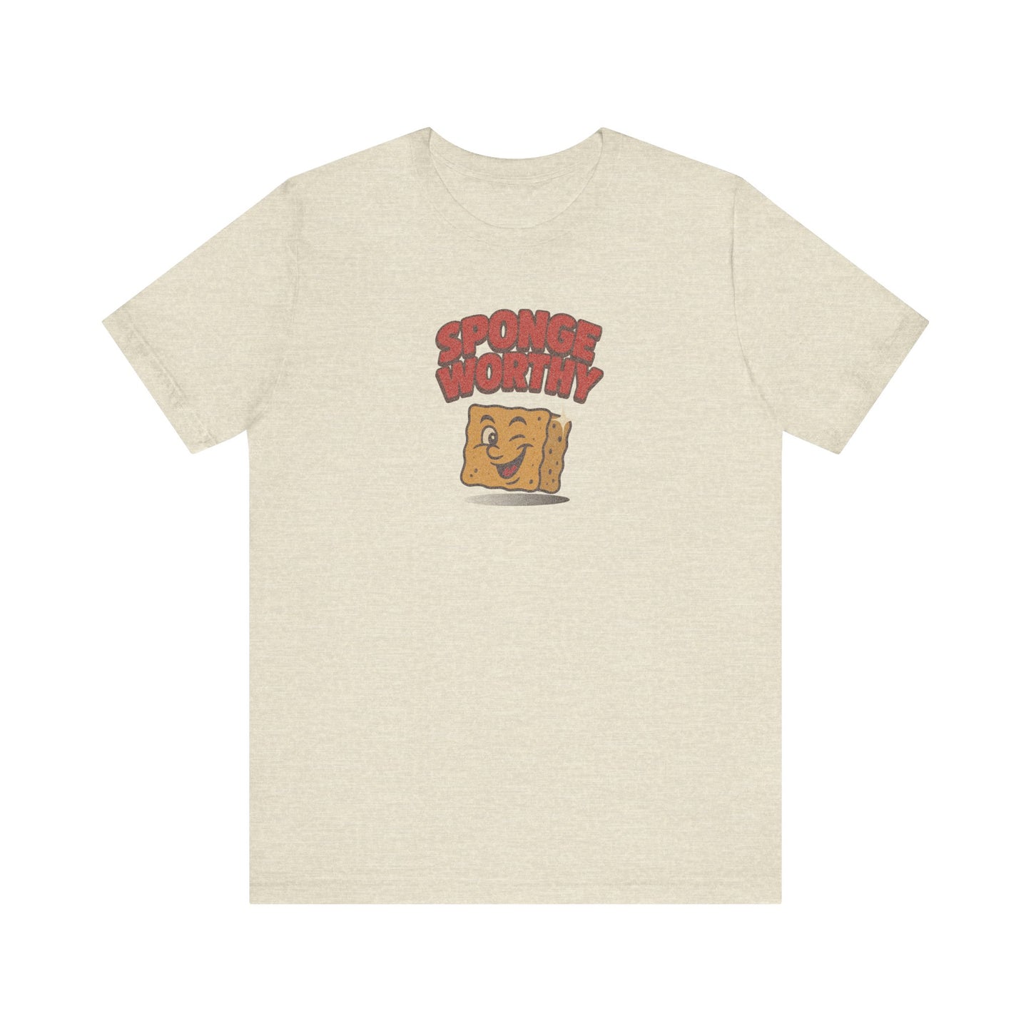 Spongeworthy — Seinfeld Retro Cartoon Tee (Light)