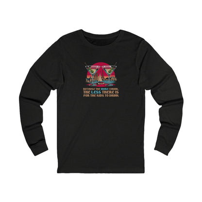 Open Bar (for the Kids) — Friends Retro Long Sleeve (Dark)