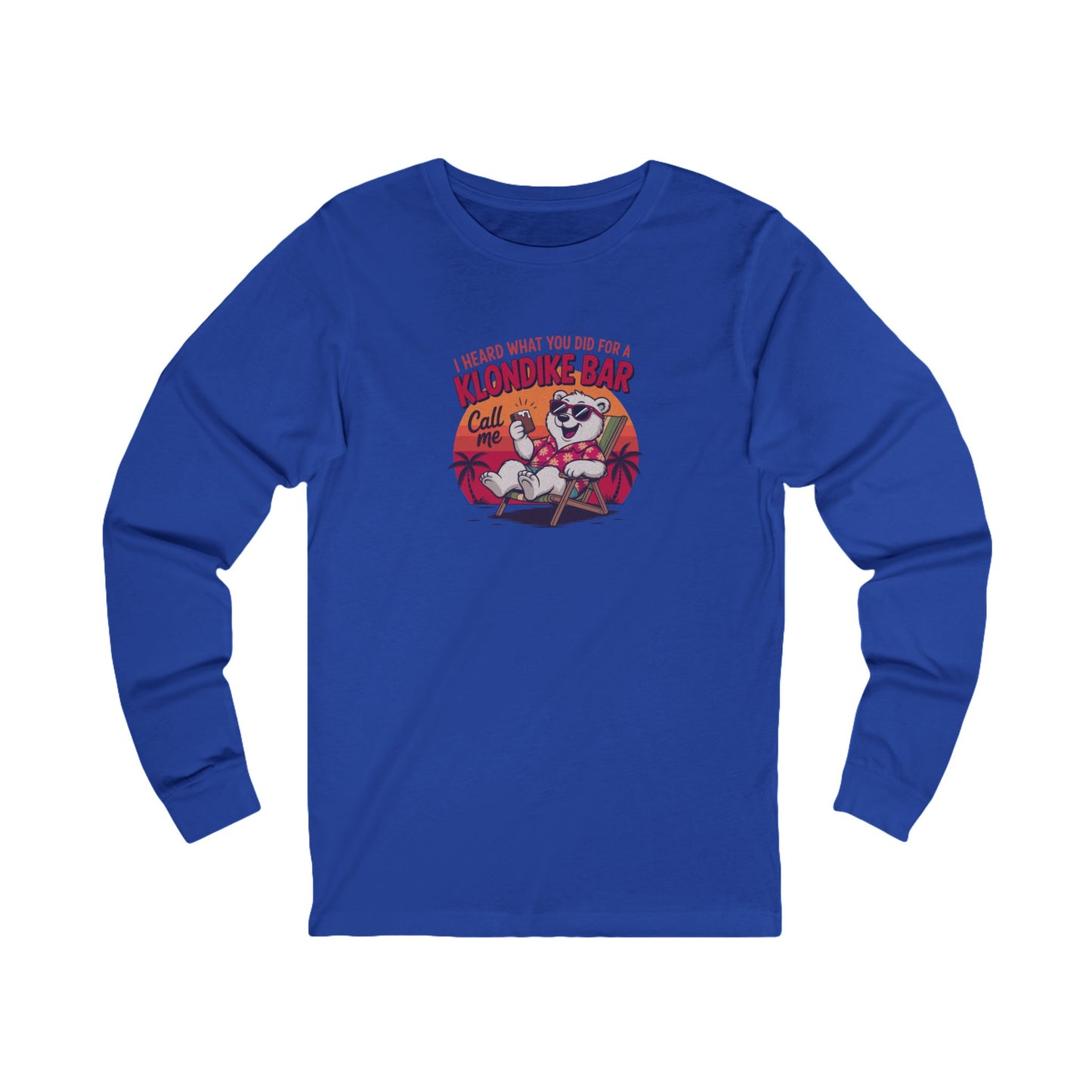 What You Did for a Klondike Bar — Retro Graphic Long Sleeve (Dark)