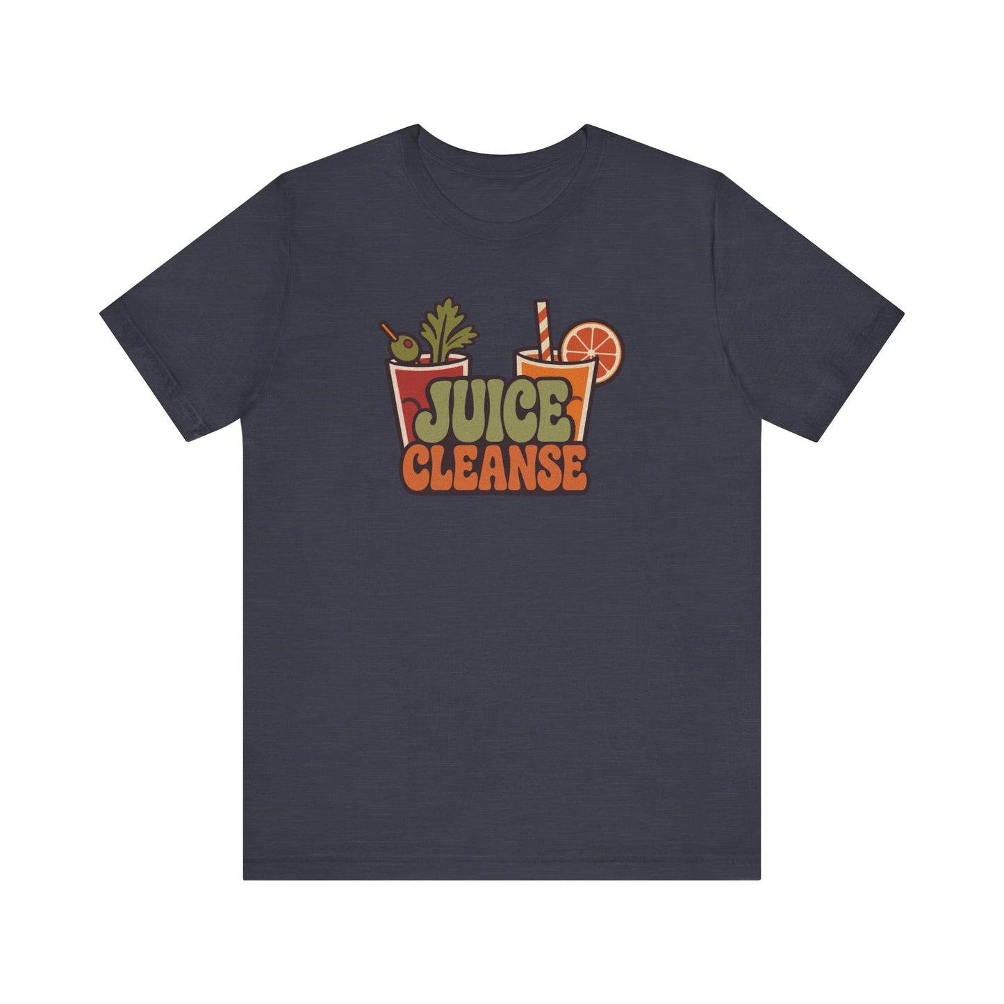 Juice Cleanse Liquid Diet — Boozy Brunch Retro Tee (Dark)