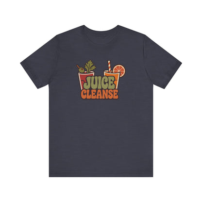 Juice Cleanse Liquid Diet — Boozy Brunch Retro Tee (Dark)
