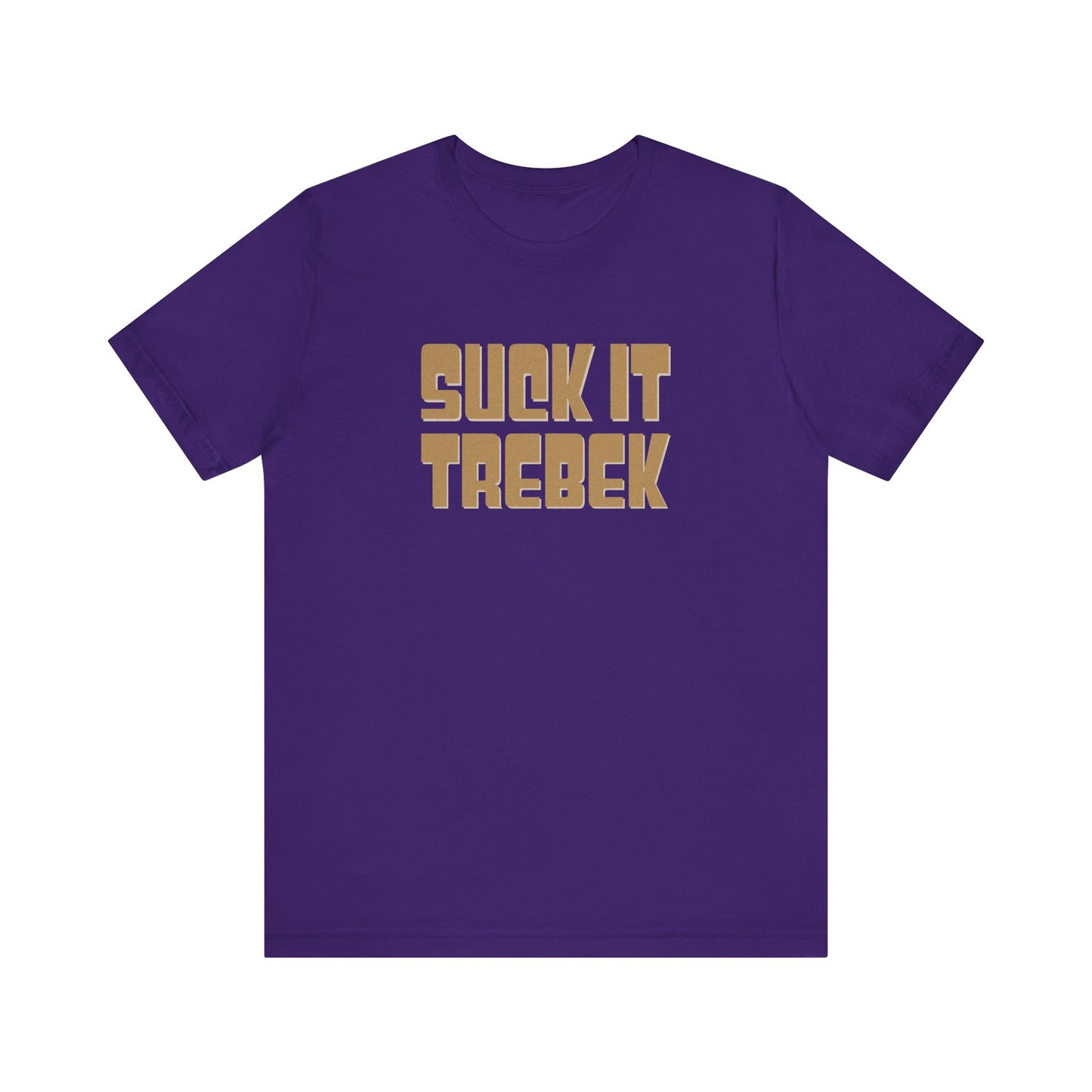 Suck It Trebek — SNL Celebrity Jeopardy Sketch Retro Tee (Dark)
