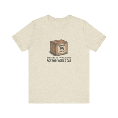 Schrödinger’s Cat — Big Bang Theory Retro Tee (Light)