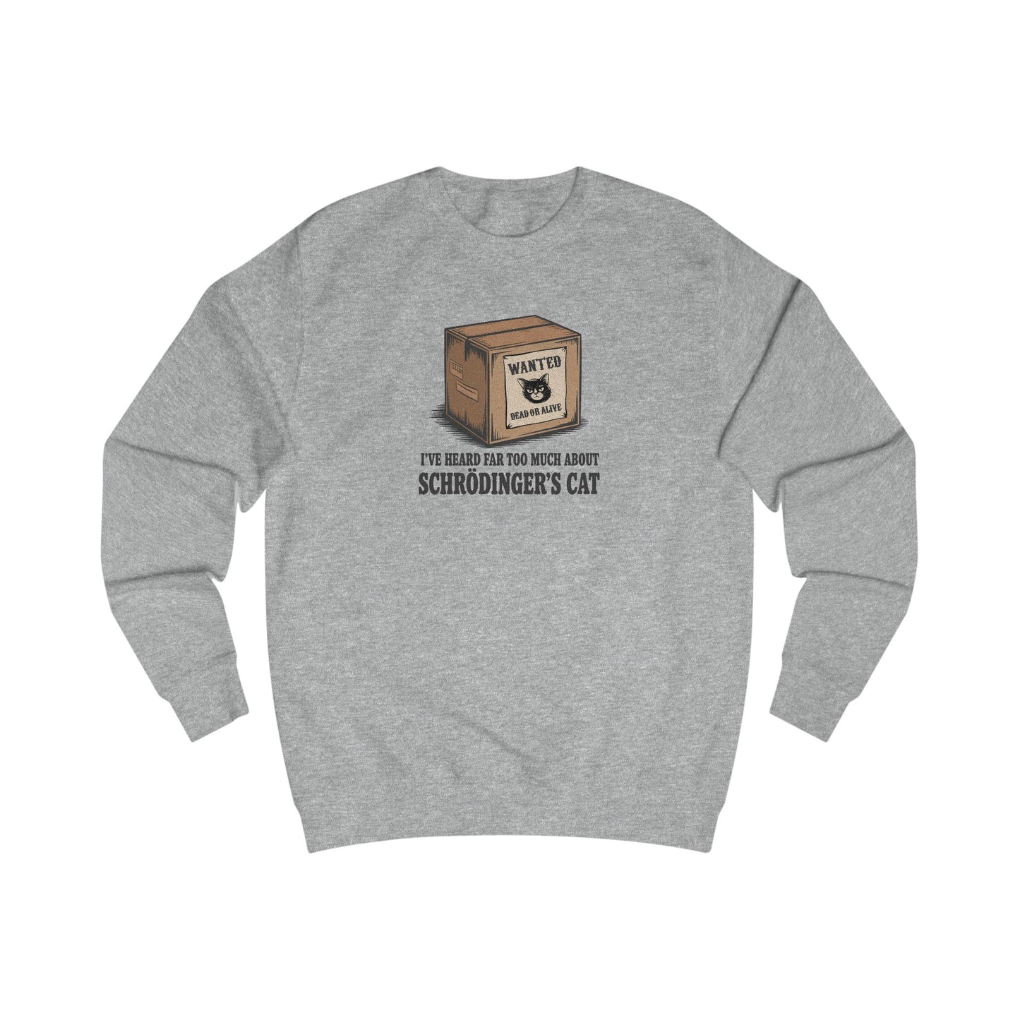 Schrödinger’s Cat — Big Bang Theory Retro Sweatshirt (Light)